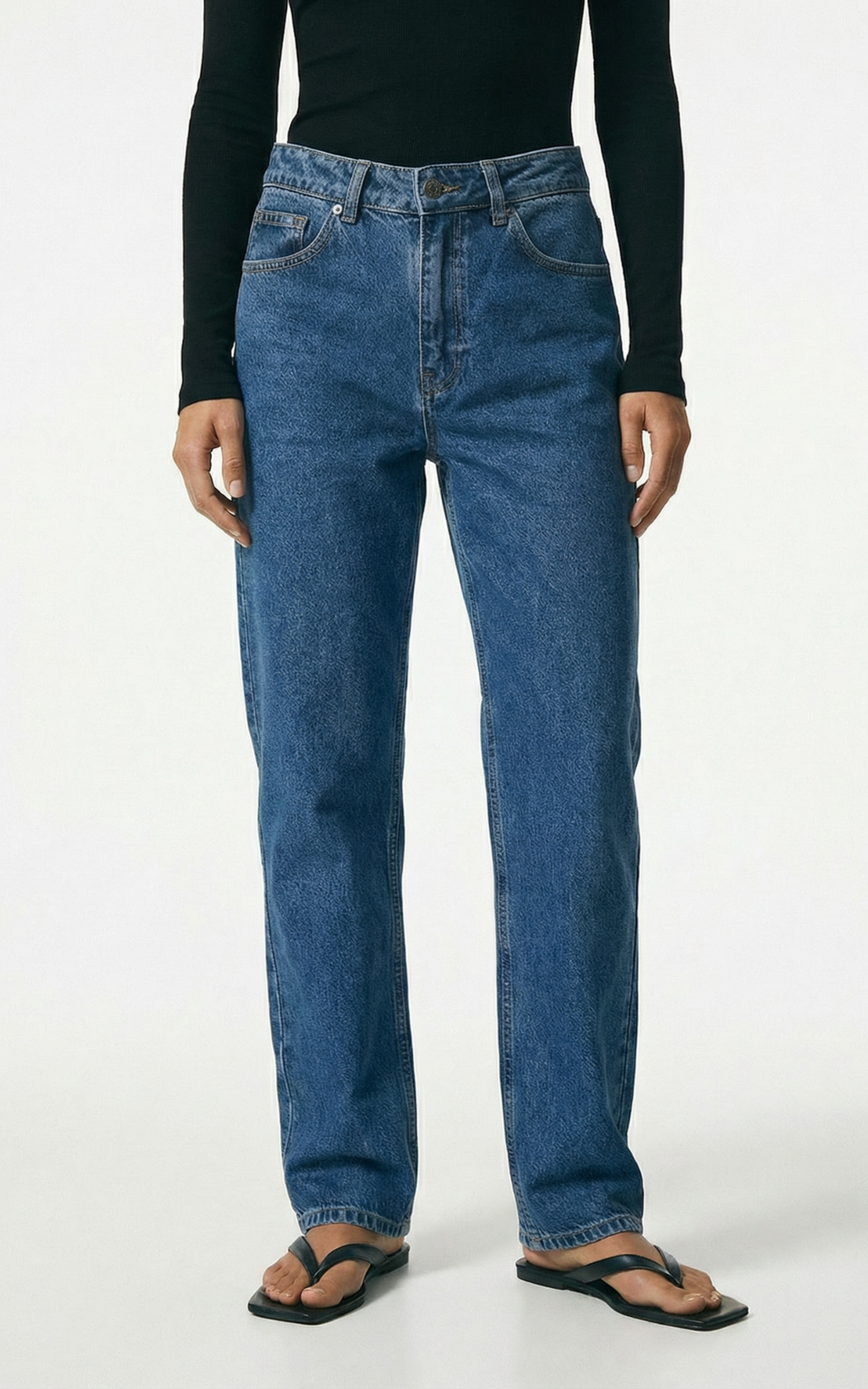 High Waist Jeans STRAIGHT