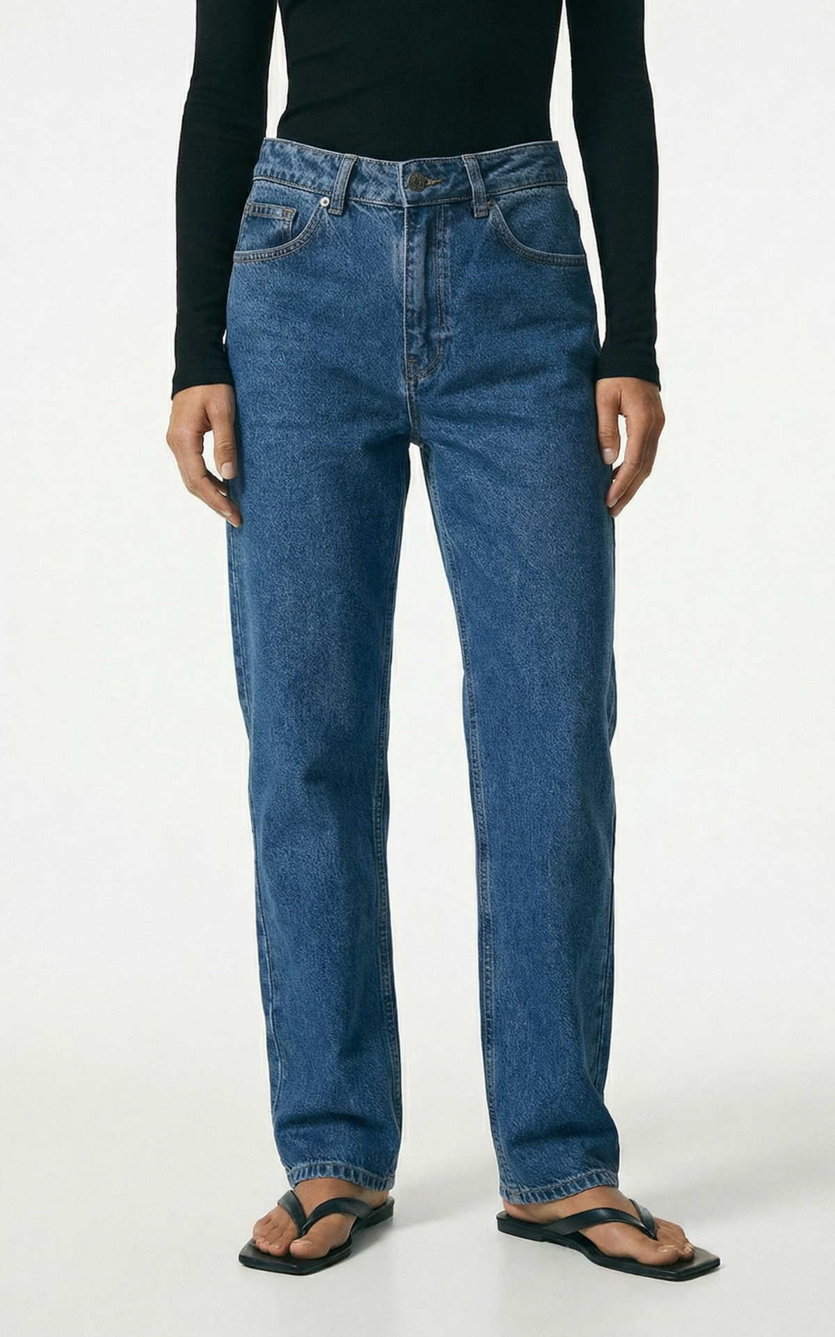 Джинси STRAIGHT з високою посадкою