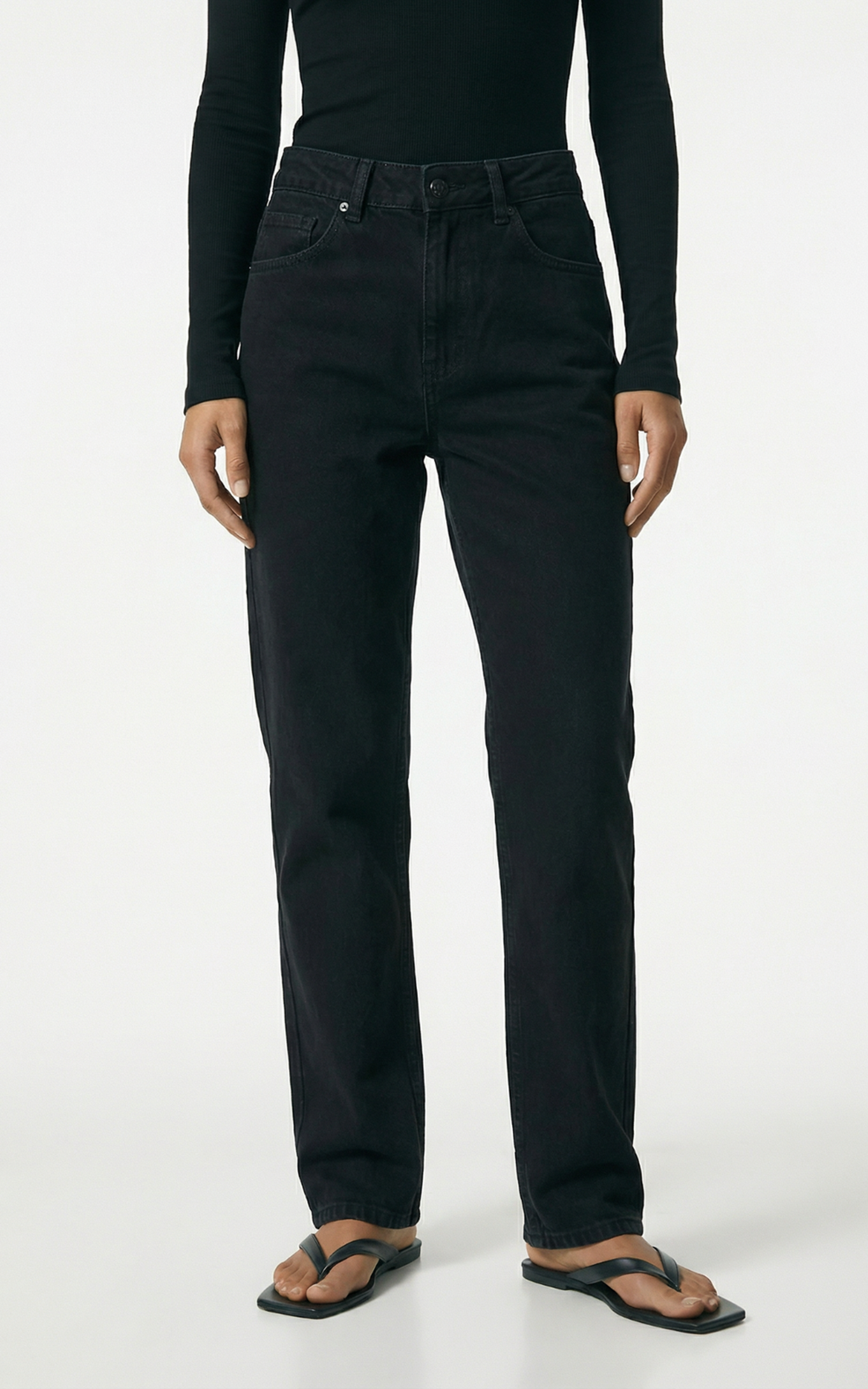 High Waist Jeans STRAIGHT