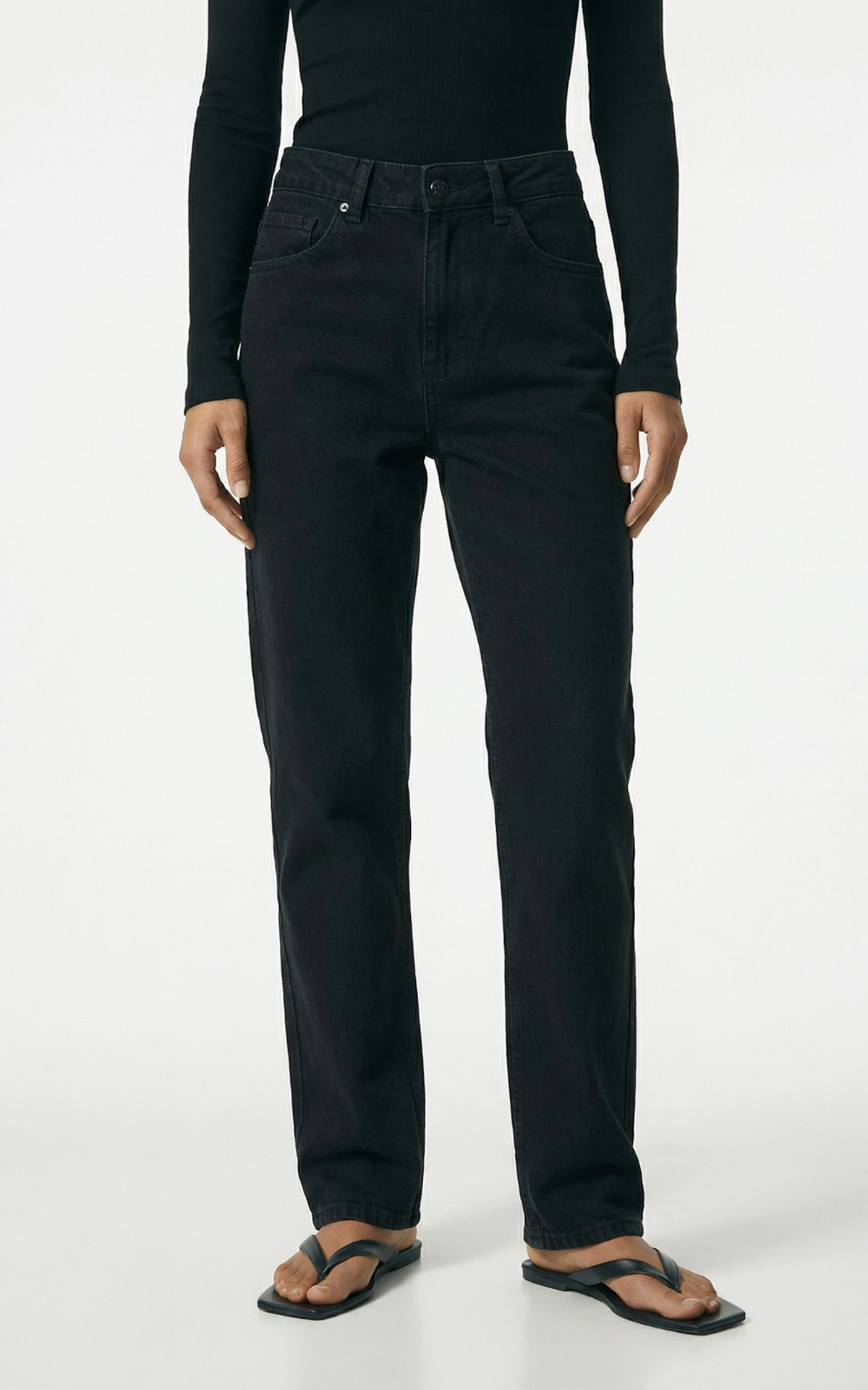 High Waist Jeans STRAIGHT