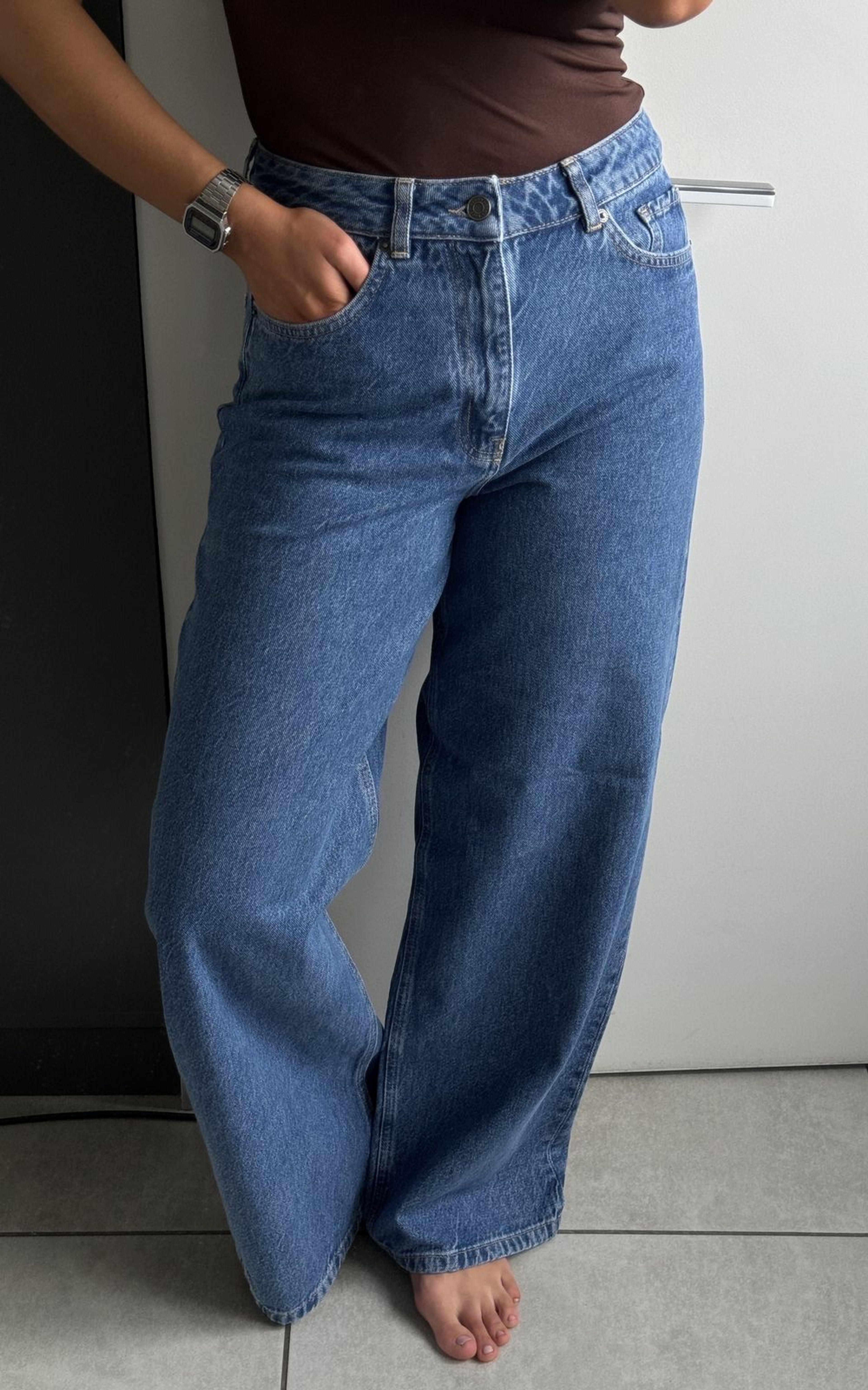High-Waist BAGGY Jeans