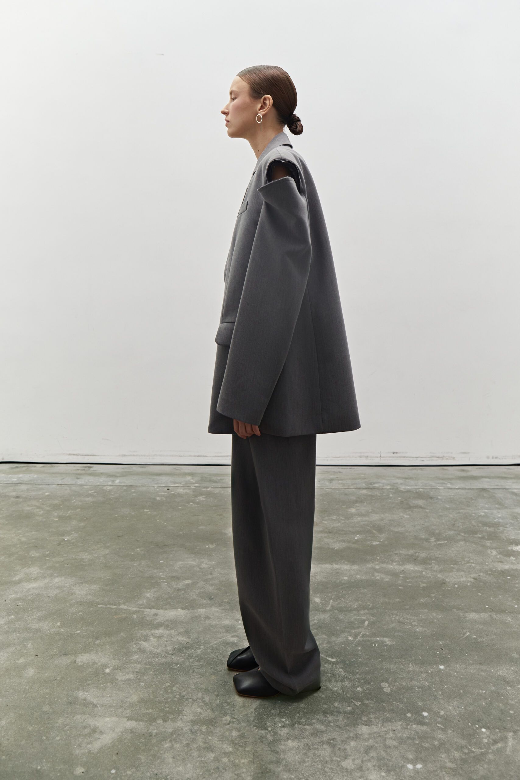 Deconstructed Blazer - Grey | COOSH